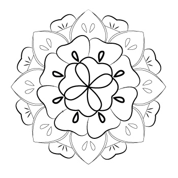 Mandalas Infantiles para colorear