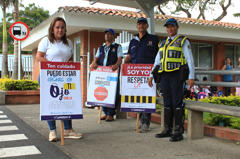 Seguridad vial en Cañaverales