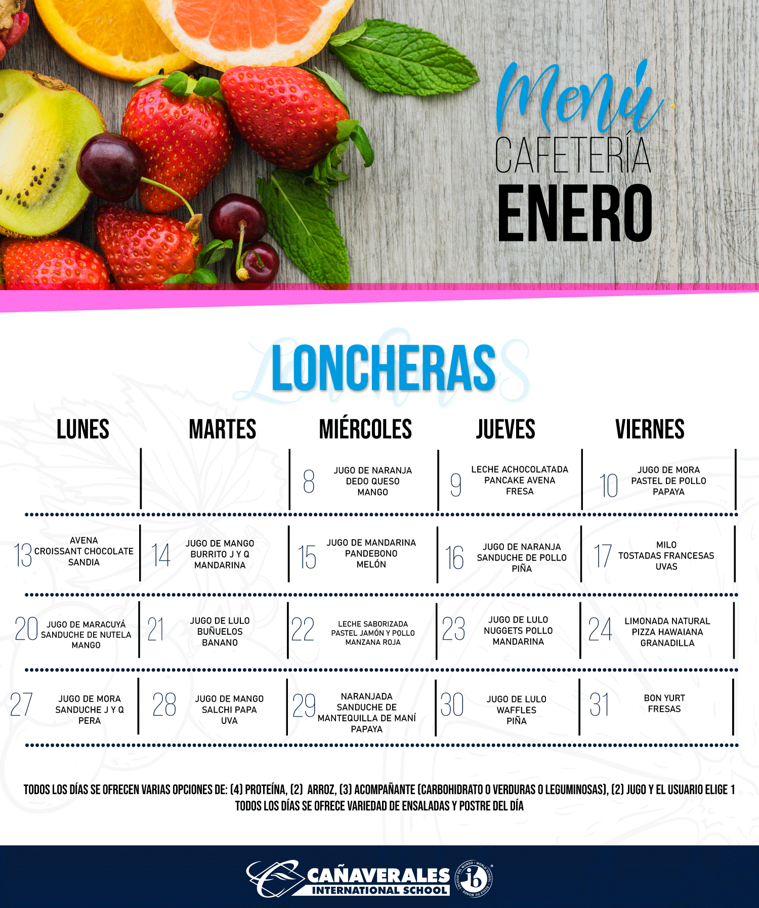 Menu-loncheras Menu-loncheras