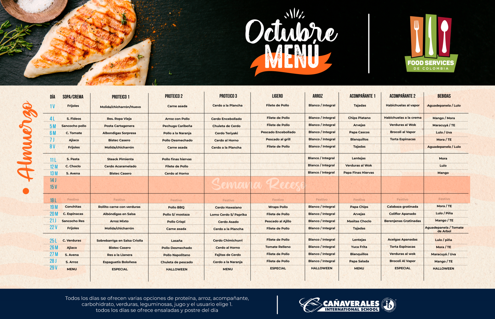 Menu-cafeteria-Octubre-Bachillerato Menu-cafeteria-Octubre-Bachillerato