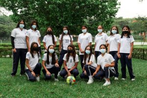 Grupo femenino fútbol cañaverales campeonato asobilca