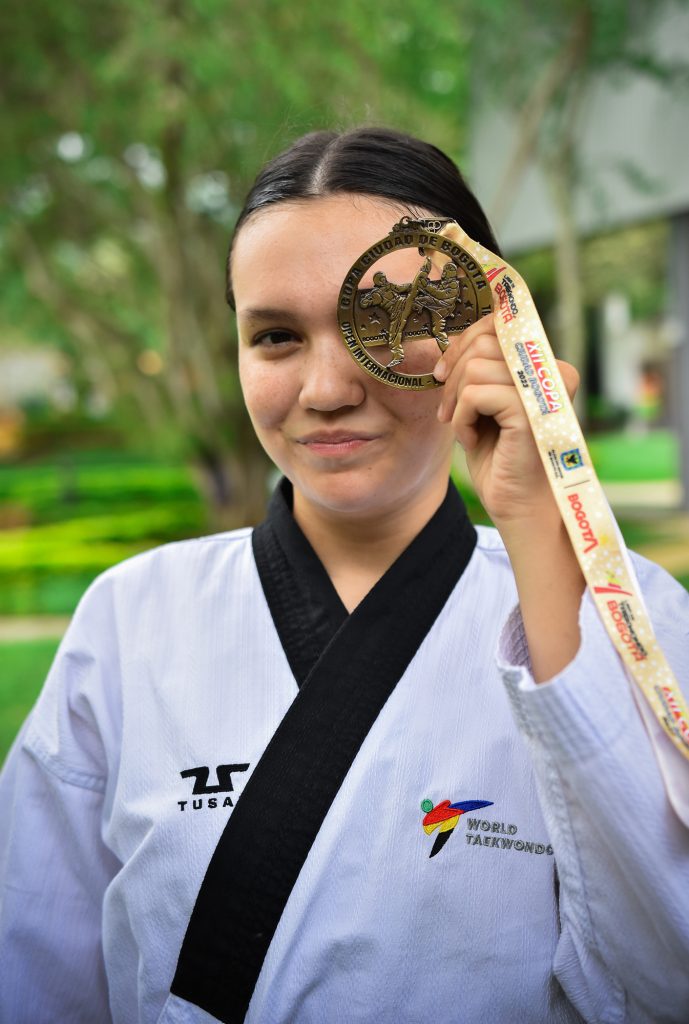 Amy Farfán Boada Taekwondista